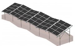 Slope Ground Solar Mounting System